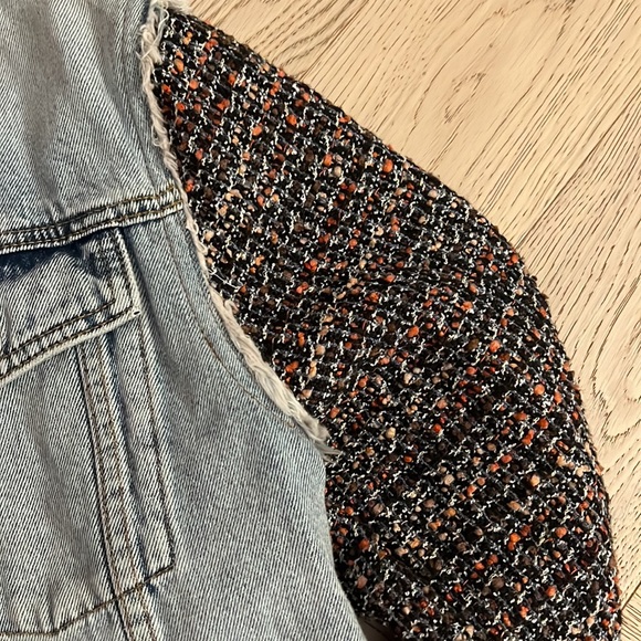 Tweed jean jacket - Picture 2 of 2